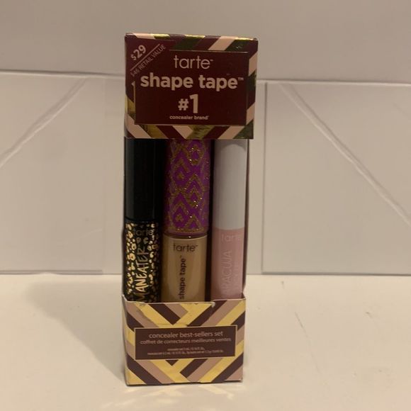 Tarte Shape Tape Concealer Beauty Gift Set - 29N LIGHT TO MEDIUM ( 3 SET) - Picture 3 of 5